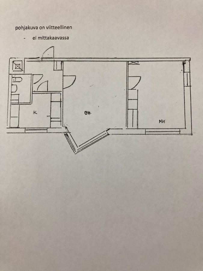 Hh Huoneistot Kaksio Apartment Forssa Luaran gambar